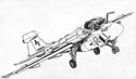 EA-6A Art Sketch