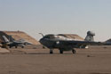 An EA-6B Prowler aircrew taxis onto the flightline, Jan. 21, 2006 at Al Asad, Iraq. Photo by: Cpl. Micah Snead